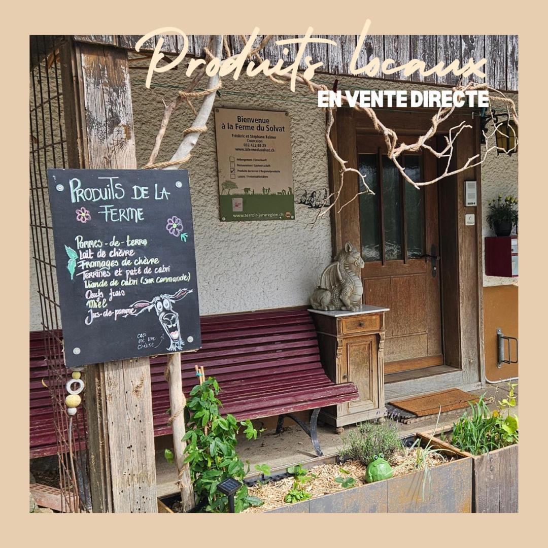 La Ferme Du Solvat Apartment Courcelon Exterior photo